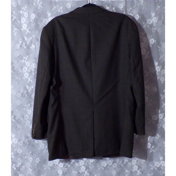Vintage 90s Sportcoat 1990s Marshall Fields Hudsons Brown Wool Size 42R - Picture 2 of 6